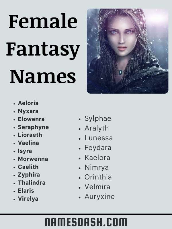 Female Fantasy Names (1)