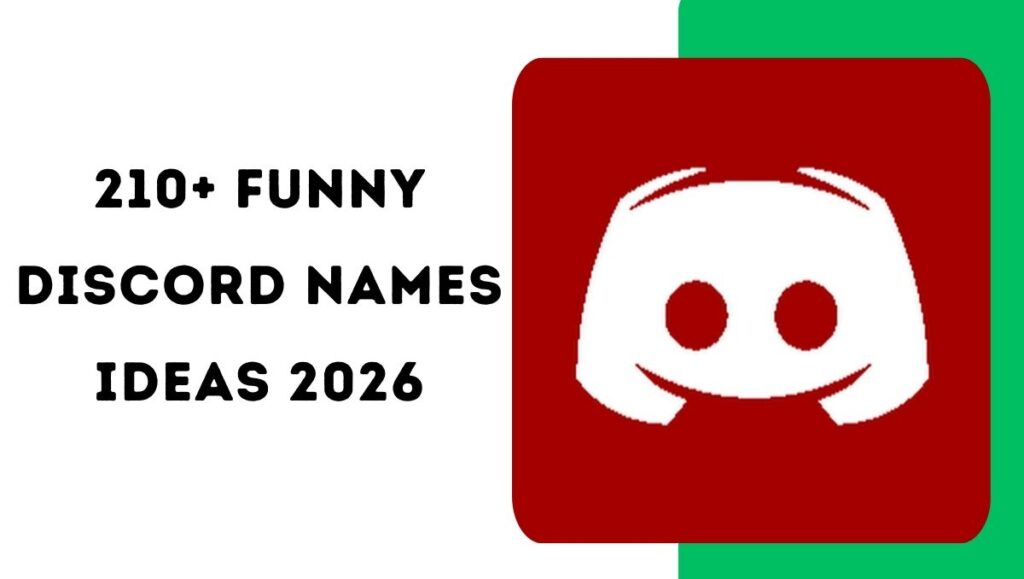 210+ Funny Discord Names Ideas 2026