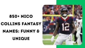 Nico Collins Fantasy Names