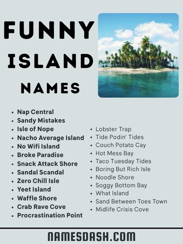 Funny Island Names