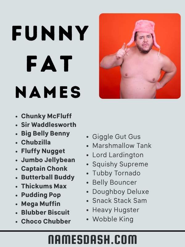 Funny Fat Names