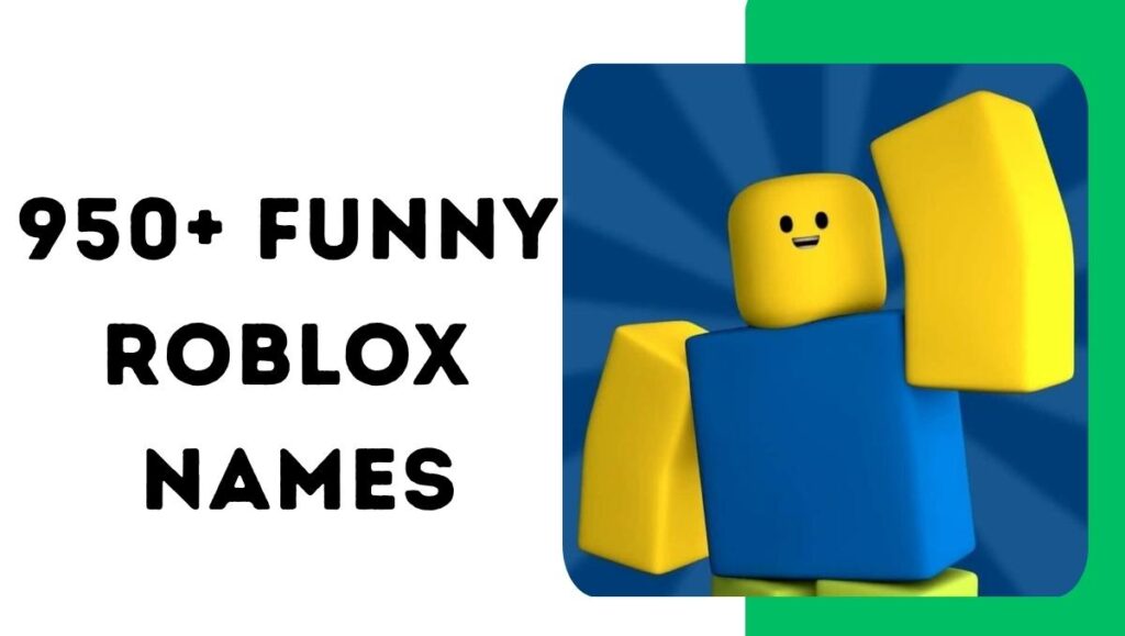 Funny Roblox usernames